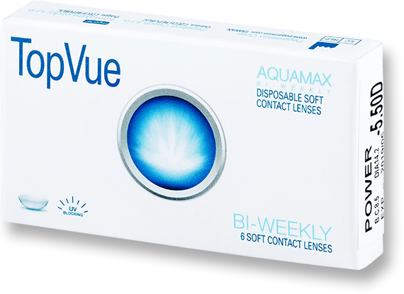 Náhľad balenie kontaktných šošoviek TopVue Bi-weekly