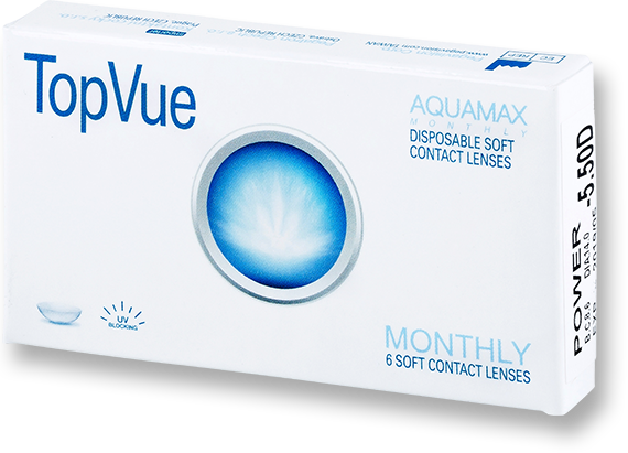 Náhľad balenie kontaktných šošoviek TopVue Monthly